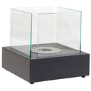 Camino a Bioetanolo da Tavolo 30x30 cm Karlsen Positano Nero