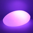 Lampada 12 Led Multicolor 51x37x20 cm in Polietilene Bianca