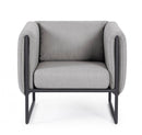 Poltrona 76x74x72h cm con Cuscini Pixel Graphite 