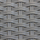 Sedia da Giardino Virginia 47x59x86 h cm in Wicker Taupe