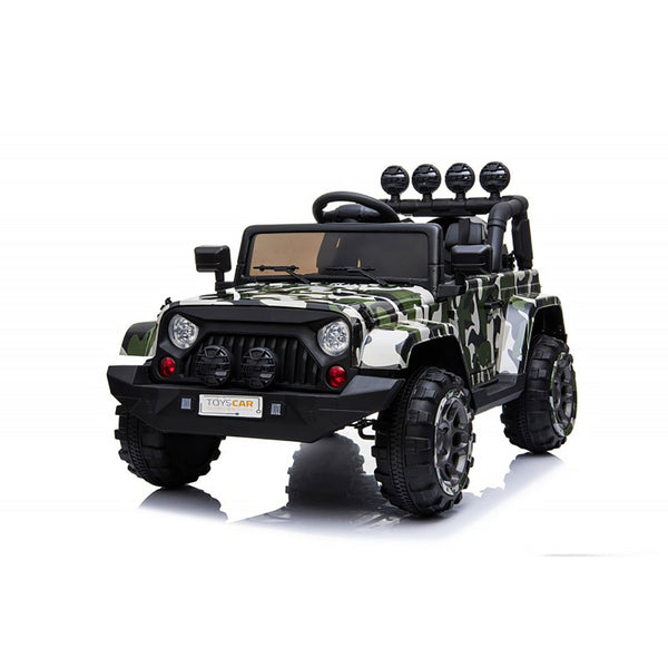 acquista Macchina Elettrica per Bambini Fuoristrada Adventure 12V con Telecomando Mimetico