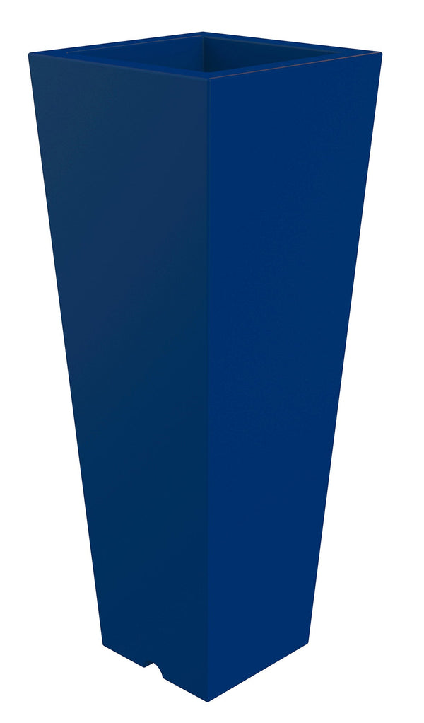 online Vaso 37,5x102 cm in Resina Arkema Quadro 102 Blu