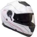 Casco Integrale per Scooter Visiera Lunga CGM Kyoto 506G Bianco Varie Misure