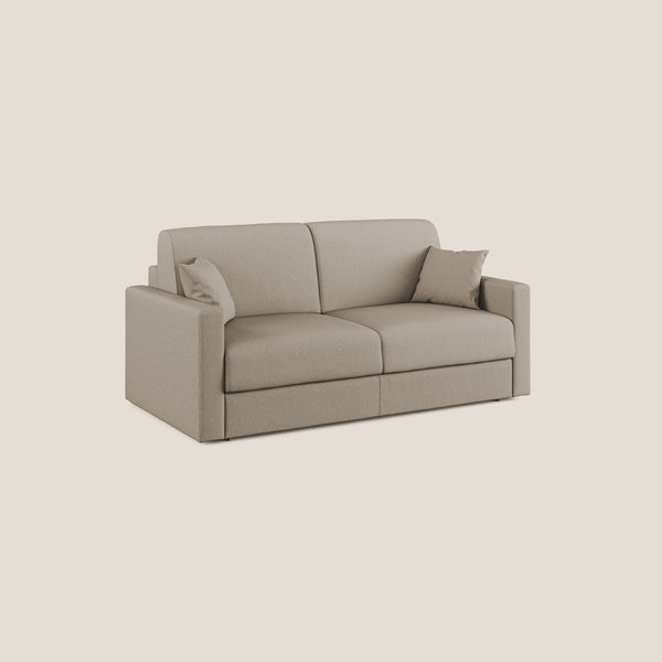 Divano Letto 2 Posti 166x92x96 cm in Tessuto Beige online