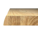 Tavolo Fisso 180x90 cm Tabira Rovere Scortecciato Gambe Antracite      