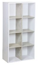 Libreria 8 Ripiani 60x30x120 cm in PB Grigio