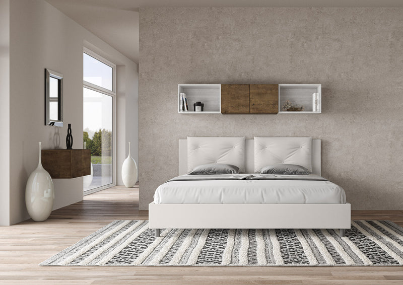 Letto Matrimoniale Appia Bianco Varie Misure
