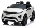 Macchina Elettrica per Bambini 12V Mp4 con Licenza Land Rover Evoque Bianca