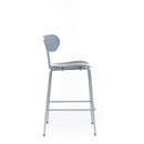 Set 4 Sgabelli 45x51xH98 cm in Polipropilene Sam Azzurro
