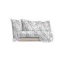 Set Lenzuola con Stampa Sopra Sotto e Federe Flor Varie Misure