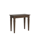 Consolle Allungabile 90-204x48x77 cm in Nobilitato Marrone