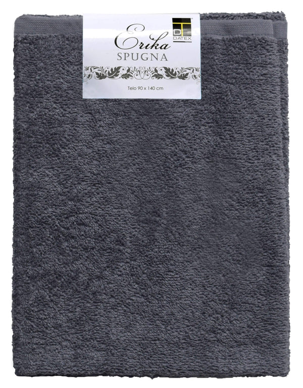 prezzo Telo in Spugna 90x140 cm Grigio Scuro
