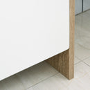 Mobile Armadietto 2 Ante 60x25x90 cm in Truciolare  Bianco