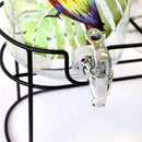 Dispenser Bibite con Rubinetto In Vetro 2 x 3Lt Erogatore Acqua Bevande Con Stand