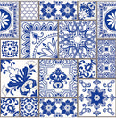 Carrello da Cucina Salvaspazio 37x37x76 cm 3 Ceste in Legno Soriani Mattonelle Bianco