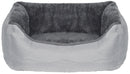 Cuccia per Cani e Gatti Doubleface in Poliestere Love Grigio Chiaro Varie Misure