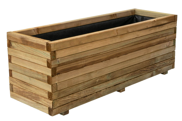 prezzo Fioriera da Giardino 40x120x40 cm in Legno