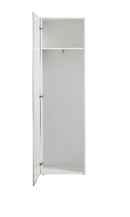 Armadio 1 Anta 63x40x187,2 cm Onda Bianco Lucido