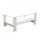 Tavolino Salotto Match 100x55x41 h cm in Truciolare bilaminato Bianco