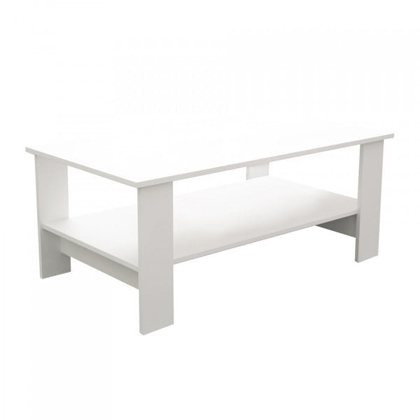 acquista Tavolino Salotto Match 100x55x41 h cm in Truciolare bilaminato Bianco