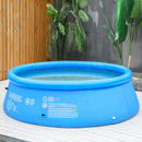 Piscina Gonfiabile Autoportante Ø274x76 cm in PVC Blu