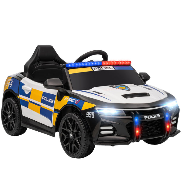 Macchina Elettrica per Bambini Polizia con Sirena e Luci di Segnalazione 12V Multicolore online