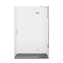 Porta Parete Doccia 1 Anta Battente in Cristallo Trasparente 8mm H195 Bonussi Isabel Varie Misure