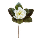 Set 2 Magnolie Artificiali Altezza 80 cm Bianco