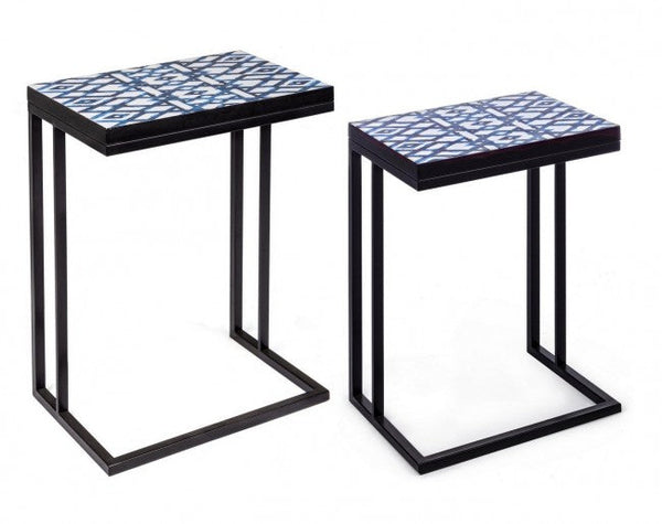 Set 2 Tavolino Neapolis K29 in Metallo acquista