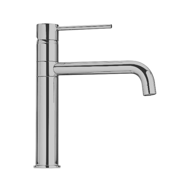 Rubinetto Cucina Miscelatore Monocomando Lavello Girevole in Ottone Paini Cromato Satinato online