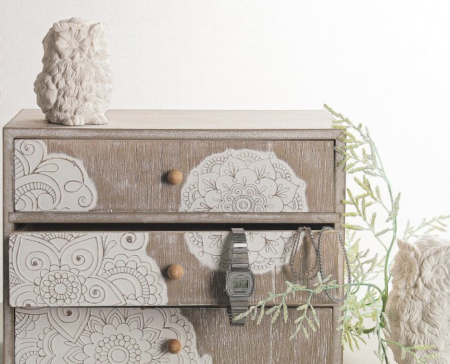 Cassettiera da Appoggio Shiva 3 Cassetti in Legno