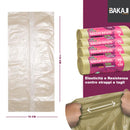 Set 70 Sacchi per Spazzatura 70x110 cm 110 L in LDPE Ambra Trasparente      