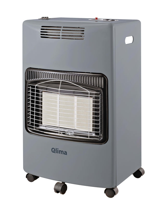 Stufa a Gas GPL 4,1 kW Grigio Qlima GH959RF prezzo