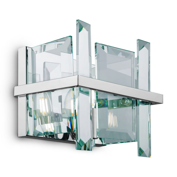 acquista Lampada da parete Modern in Metallo Cerezo Cromo