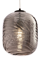 Lampada pendente Pendant in Metallo Dunas Opaco Nero