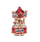 Carosello Natale con musica e movimento 13,5 cm 