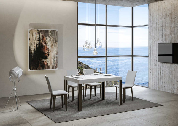 Tavolo 130x90x77 cm Tavolo Linea Fix Bianco Frassino prezzo