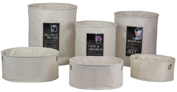 Set 6 Contenitori in Oxford Collection Bianchi acquista