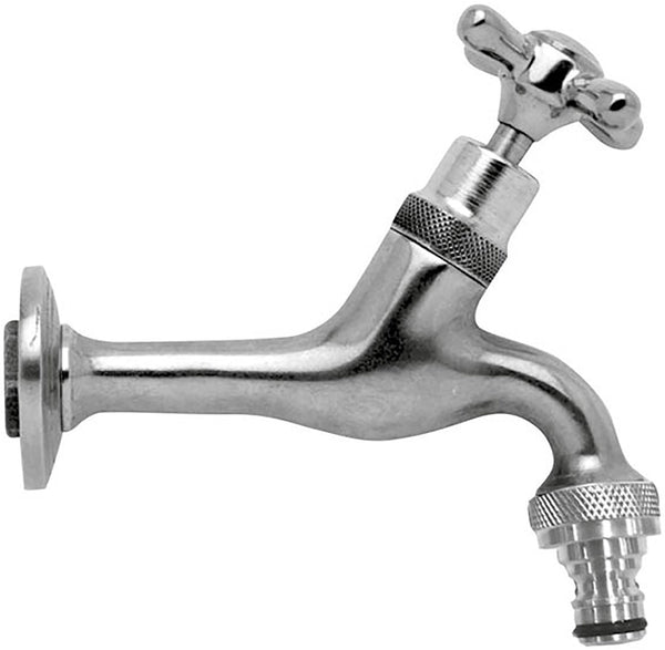 Rubinetto per Fontana da Giardino in Ottone Cromato con Attacco Rapido Morelli Contea online