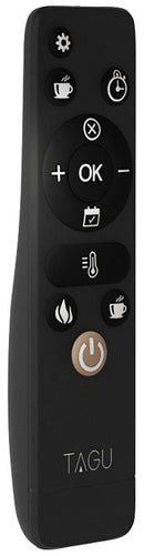 Camino Elettrico da Pavimento Effetto Fiamma 1500W Tagu Magna Turchese