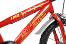 Bicicletta per Bambini 16" Disney Cars Freni Caliper e Stabilizzatori in Acciaio Hi-Ten Rosso