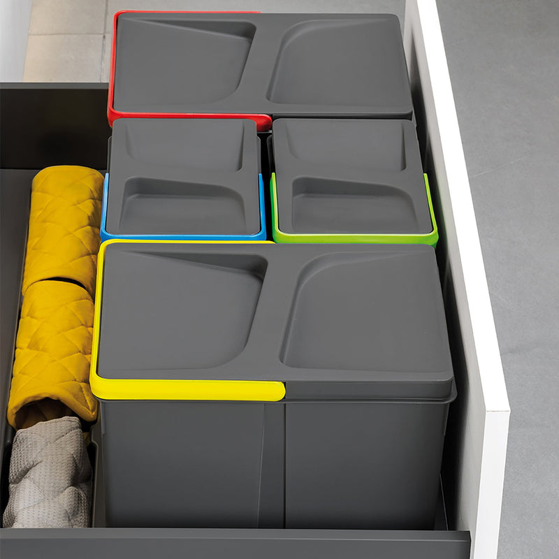 CHANCETSUI Set di 9 vassoi impilabili per cassetti, multifunzionali, impilabili, per vanità, bagno, cucina, scrivania, ufficio, organizer per cassetti in plastica, disponibili in 5 colori, verde CHANCETSUI Set di 9 vassoi impilabili per cassetti, multifunzionali, impilabili, per vanità, bagno, cucina, scrivania, ufficio, organizer per cassetti in plastica, disponibili in 5 colori, verde