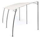 Pergola da Giardino 2.5x3.5 m in Ferro Taddei Pigalle S Beige