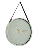 Orologio da Muro 40x6x66 cm Timeline in Legno Salvia