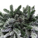 Albero di Natale Artificiale Innevato Grinch Slim Verde Varie Misure