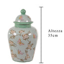 Giara Farfalle Fiori 21 H 35 cm