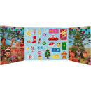 Calendario dell'Avvento Cocomelon con 24 Accessori per Bambini 3+ Anni Multicolore      