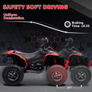Quad Elettrico per Bambini Licenza Can-Am Renegade 12V ATV Telecomando e Ammortizzatori Rosso  