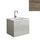 Mobile Lavatoio Sospeso Vasca Zeus in MineralMarmo Apertura a Cassettone 80x48x50 cm Olmo Naturale