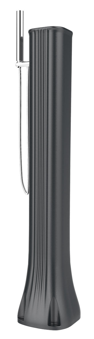 Doccia Solare da Giardino 23L Miscelatore e Doccetta Mobile Arkema Happy Go Grigio Antracite